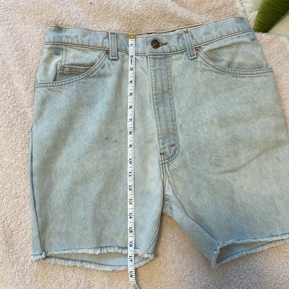 Vintage Orange tab LEVI’s jorts size 30-32ish - Picture 4 of 6